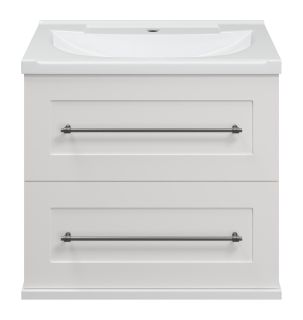 Подвесная тумба под раковину Misty Марта 60см белый